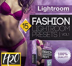 Lightroom预设－15个时尚的肖像色调：Fashion Lightroom Presets Vol.1